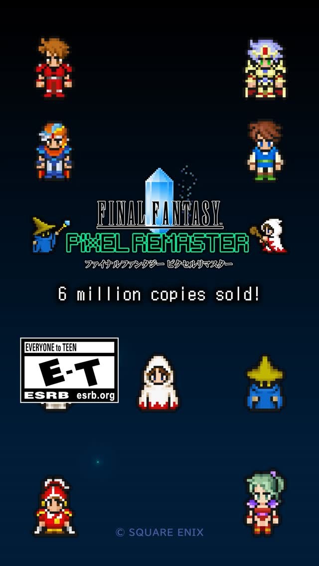 《最终幻想：像素重制版》销量破600万 原声CD将于明年发售