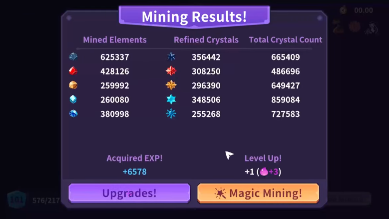 《Mining Wizards》demo