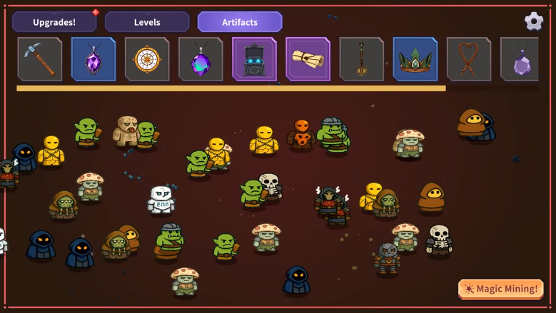 《Mining Wizards》demo