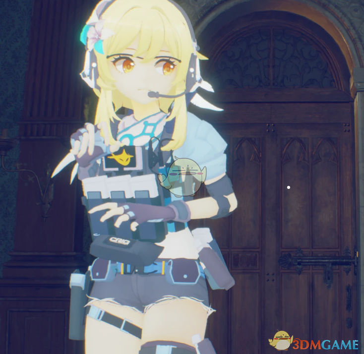 《生化危机4：重制版》原神元素战争荧替换阿什莉MOD