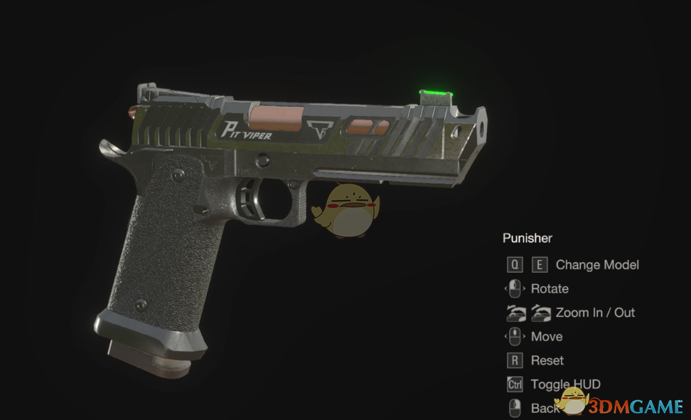 《生化危机4：重制版》塔兰Pit Viper蝮蛇手枪MOD