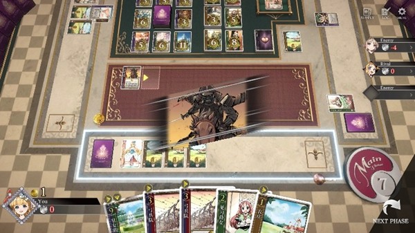 以继承者之争为主题的经典牌组成长型游戏 《HEART of CROWN》 Steam/NS同步发售