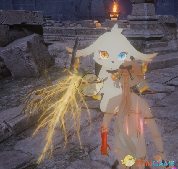 《艾尔登法环》鸣潮阿布替换鸟身人偶士兵MOD