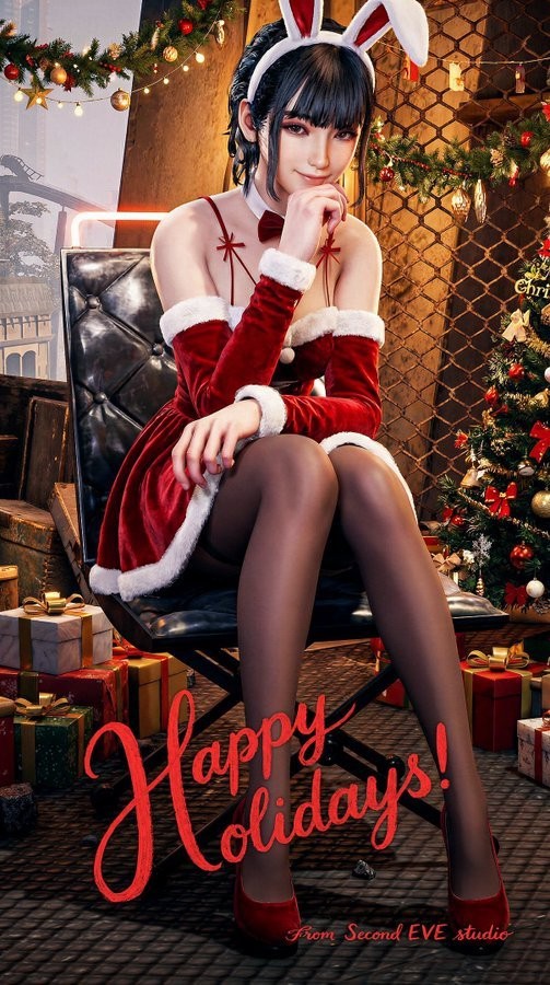 伊芙性感圣诞装！ 《剑星》官方发布节日贺图