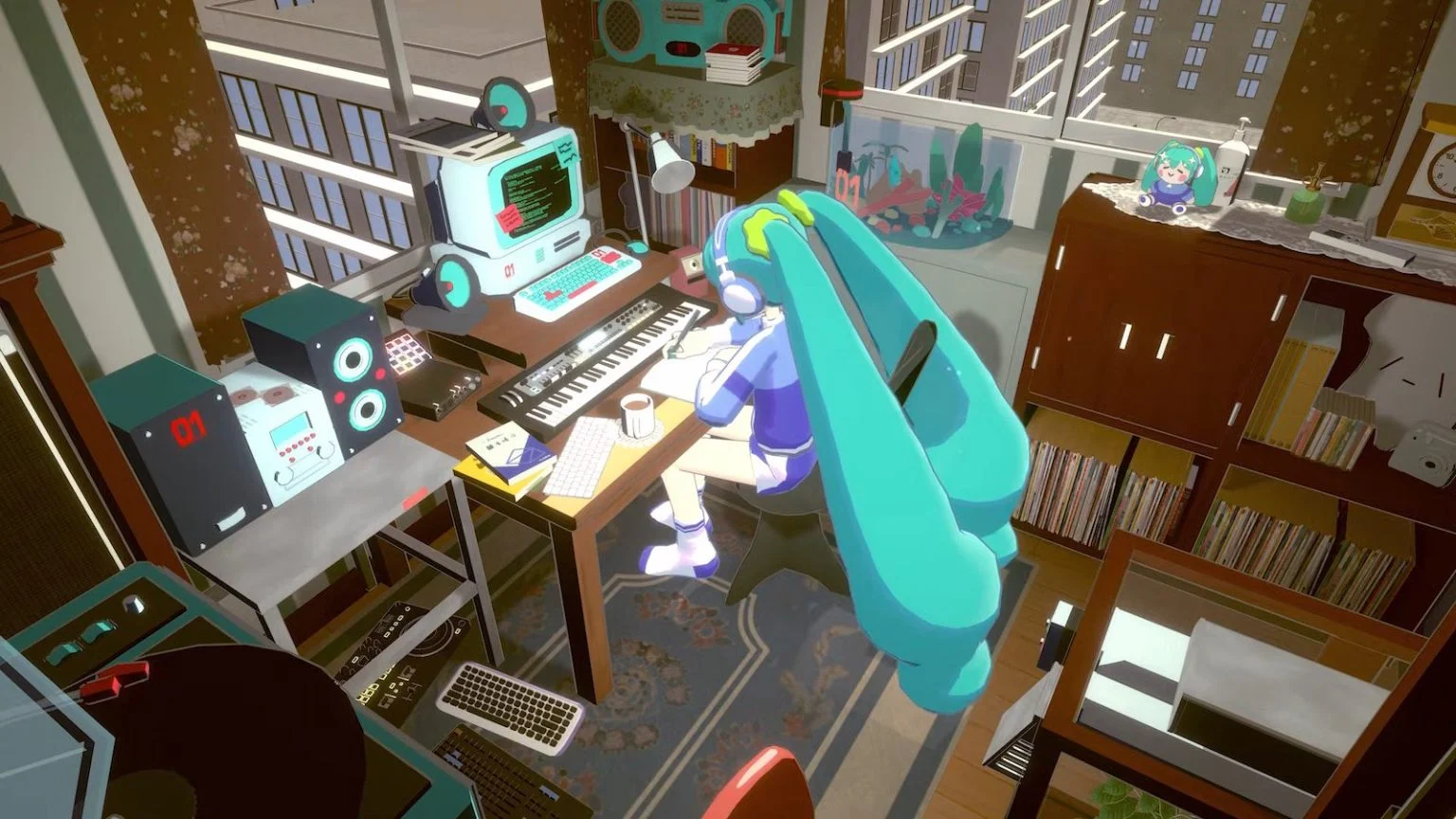 《gogh：虚拟形象与专注》联动初音未来DLC发布