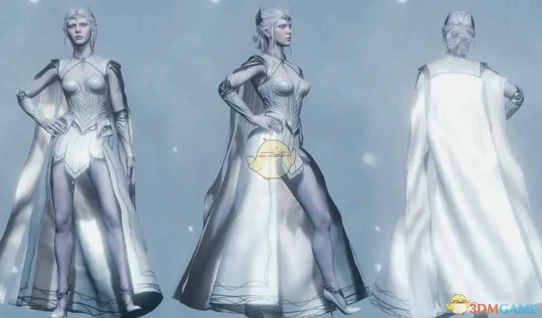 《博德之门3》冬之少女套装MOD