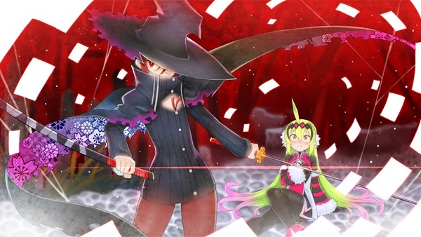 斩神斩纸 新感觉少女斩击动作游戏！《魔女祇兵》推出新的Steam体验版！