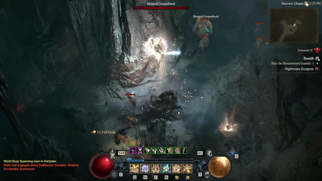 《暗黑破坏神4》圣骑士实机演示 威风凛凛很强力