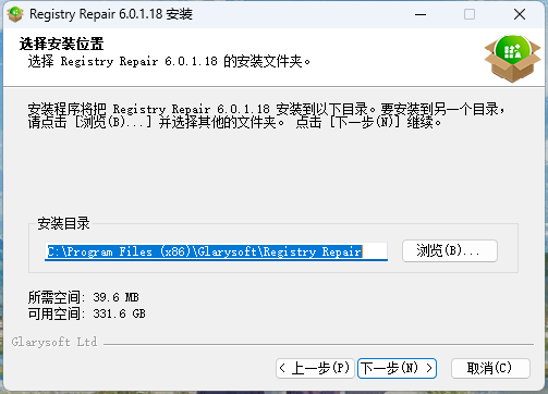 Glarysoft Registry Repair6.0.1.18