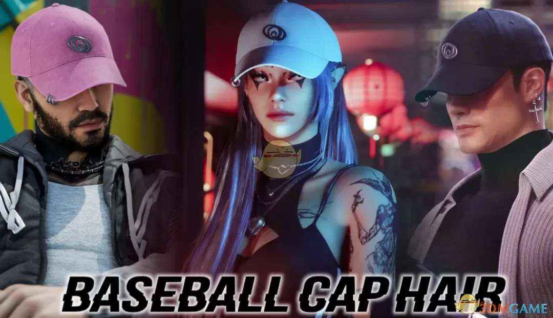 《赛博朋克2077》棒球帽发型MOD