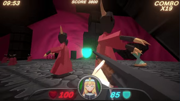 《Guns and Nuns: Storming Hell》demo