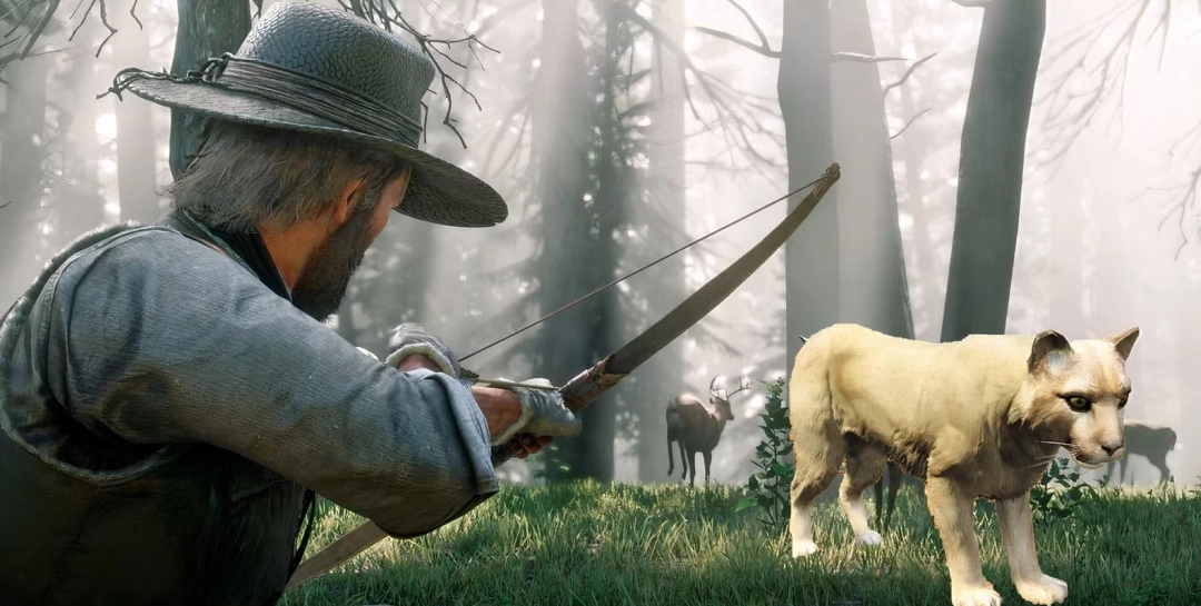 太抽象！玩家对比《GTA5》与《荒野大镖客2》动物建模