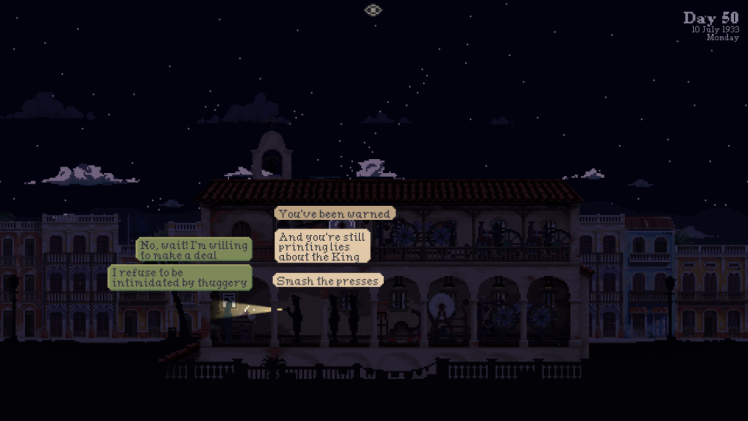 叙事模拟新作《请修改头条》中文商店页上线：经营报社，操控舆论