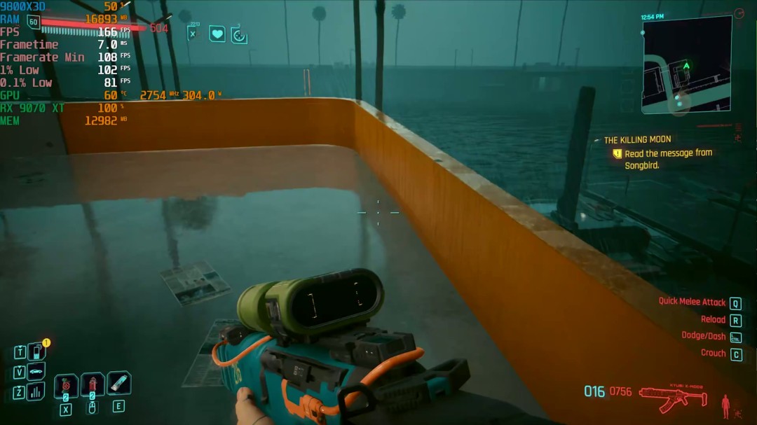 《赛博朋克2077》FSR Redstone测试 画质大幅改善