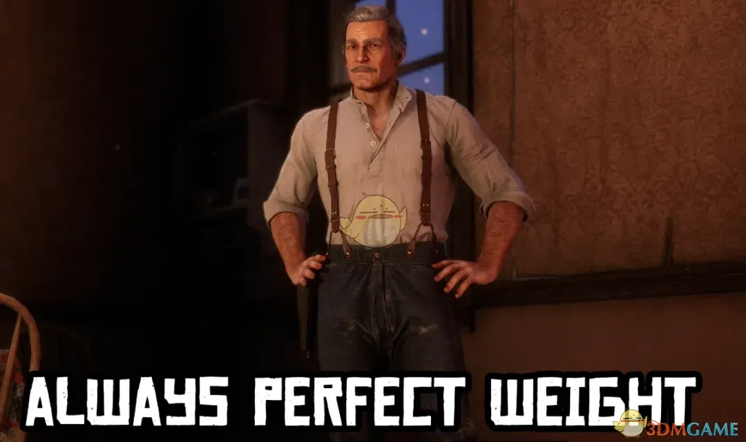 《荒野大镖客2》永远保持完美体重MOD