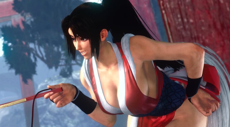 《饿狼传说》不知火舞1/7手办公布：皮革裤翘臀很性感