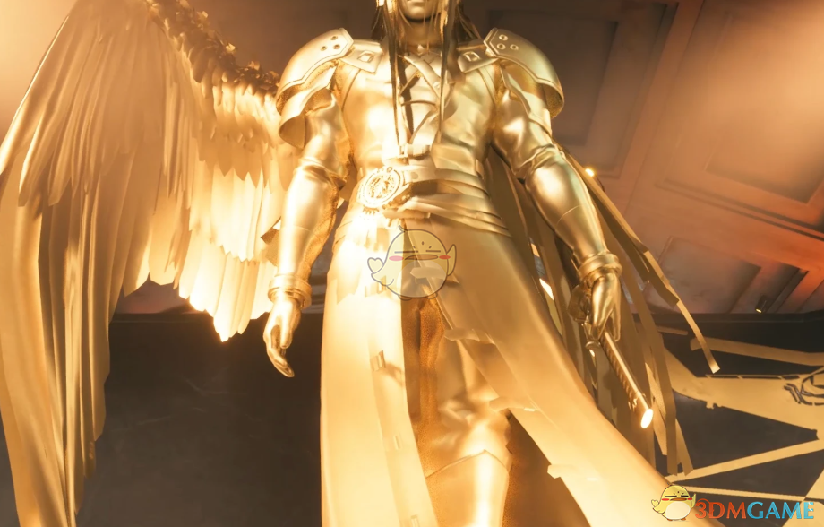 《最终幻想7：重制版》塞菲罗斯雕像MOD