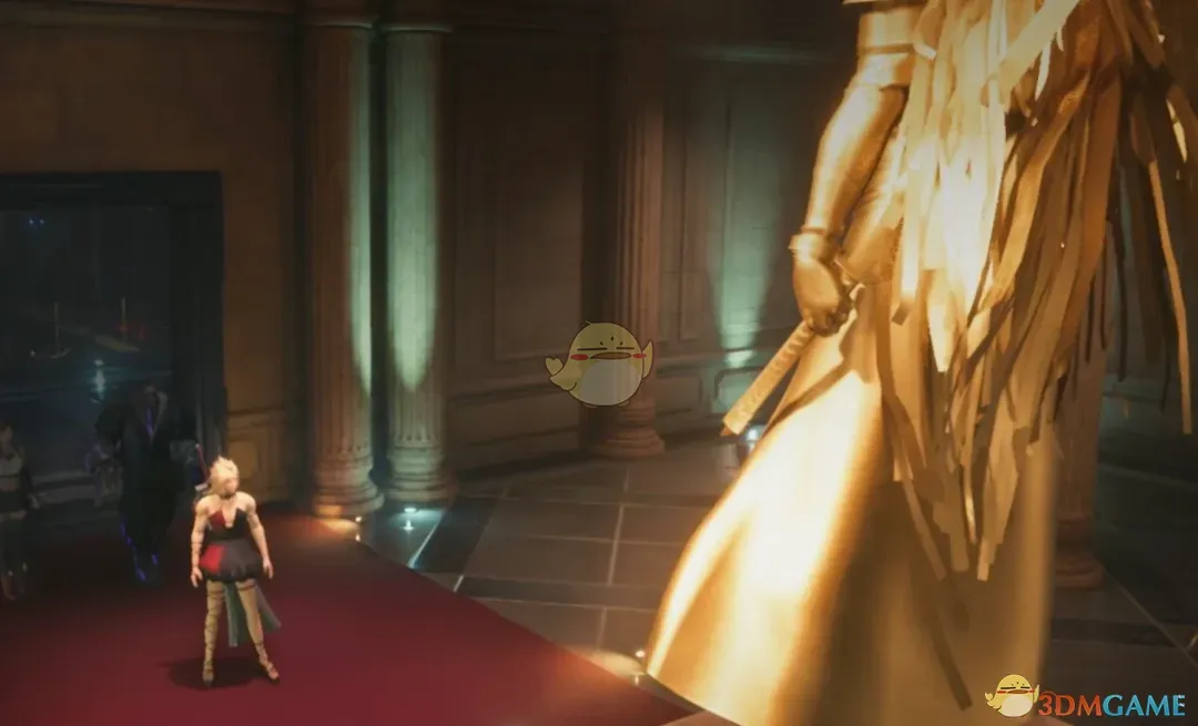 《最终幻想7：重制版》塞菲罗斯雕像MOD