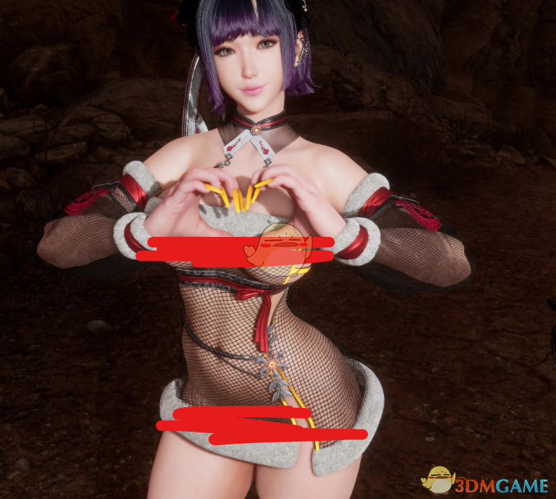 《剑星》伊芙的短款蕾丝圣诞裙MOD