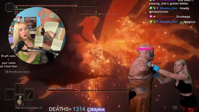 健身游戏两不误 高玩使用自改沙袋控制器通关《艾尔登法环》引热议