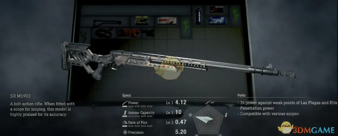 《生化危机4：重制版》未来科技狙击枪MOD