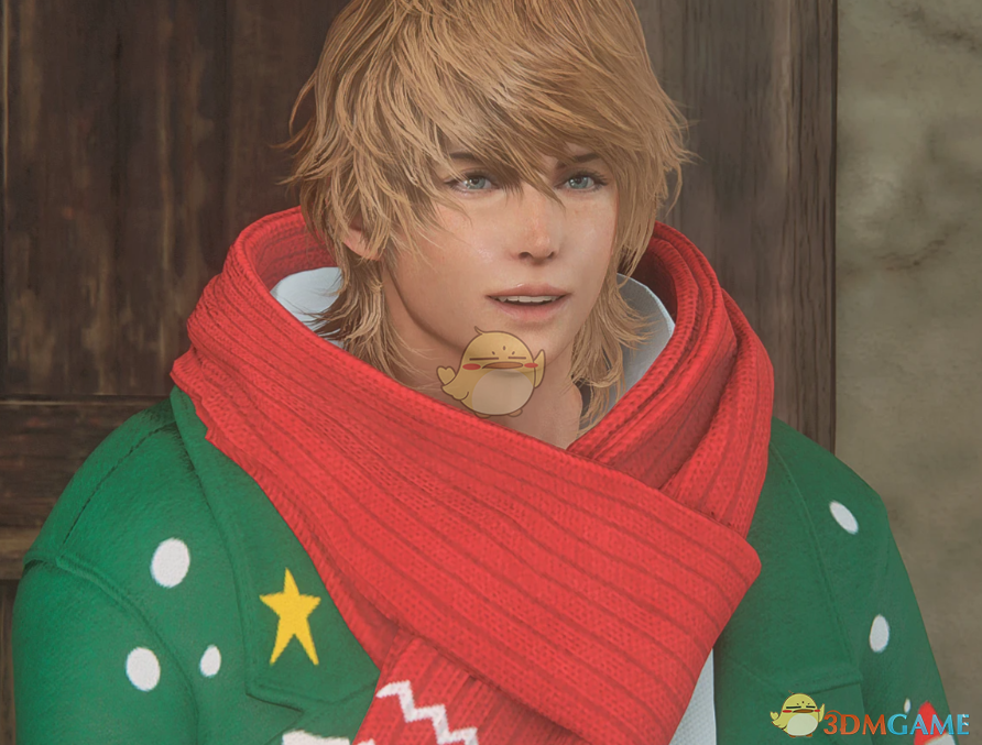 《最终幻想16》约书亚的圣诞毛绒服MOD