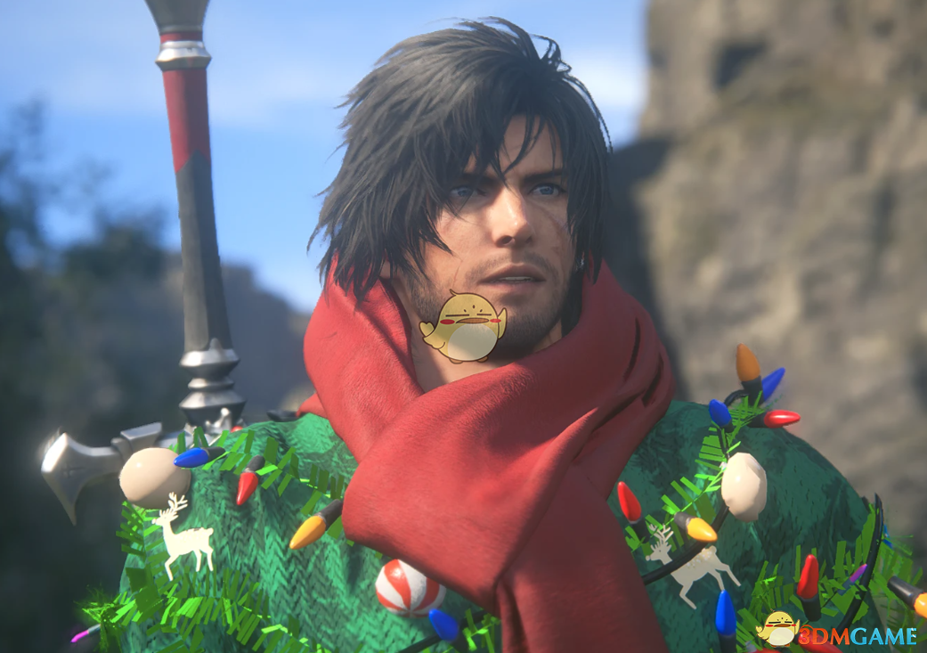 《最终幻想16》克莱夫的幽默圣诞装MOD