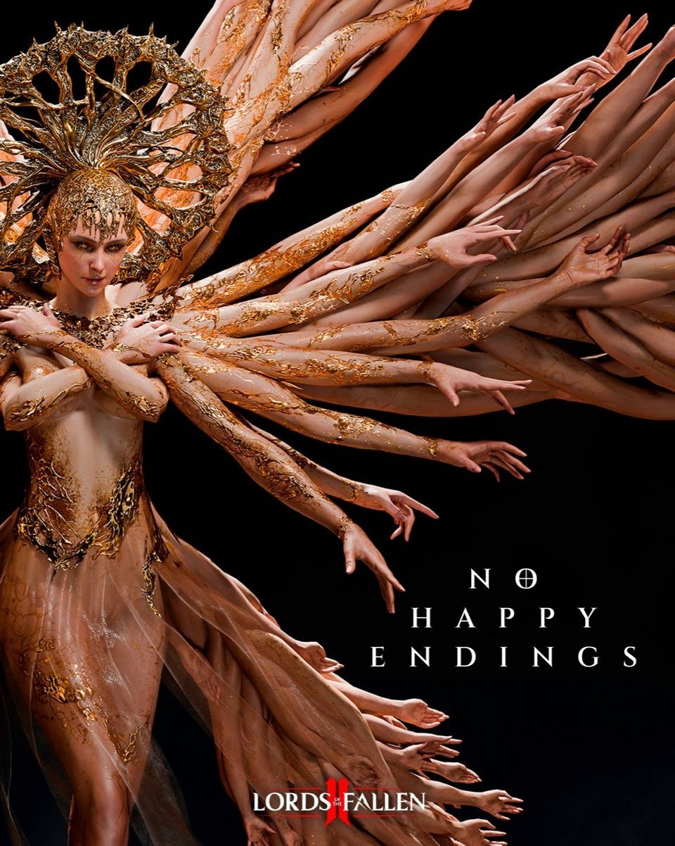 性感女角色被迫营业！《堕落之主2》官方发圣诞贺图