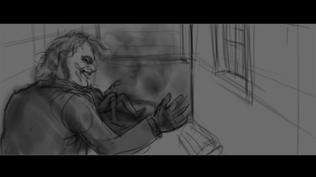 流产的《黑暗骑士》改编游戏艺术图曝光 揭秘小丑命运