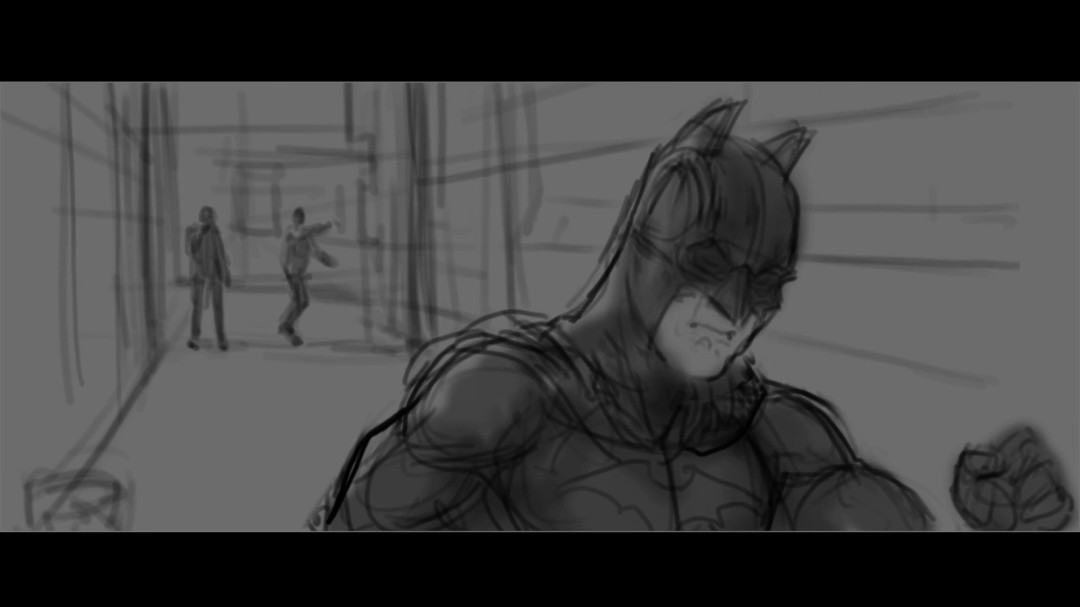 流产的《黑暗骑士》改编游戏艺术图曝光 揭秘小丑命运