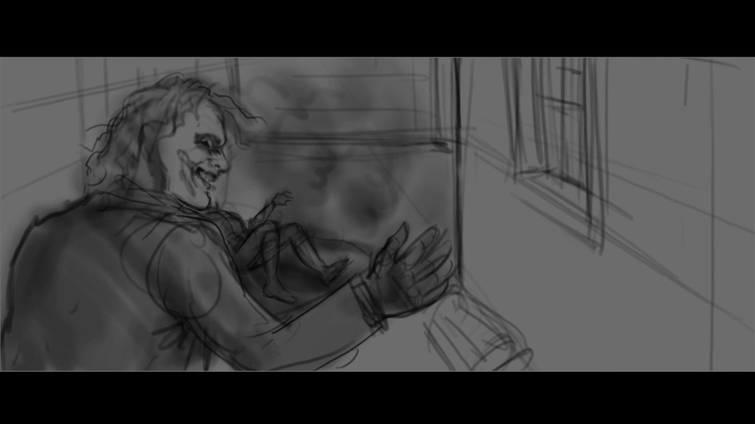 流产的《黑暗骑士》改编游戏艺术图曝光 揭秘小丑命运