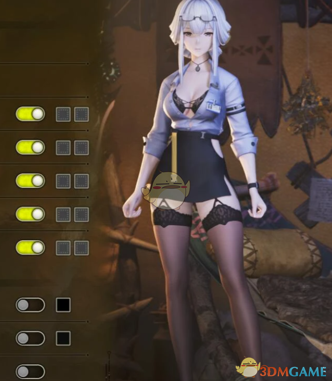 《怪物猎人：荒野》尘白禁区晨星秘书外观MOD