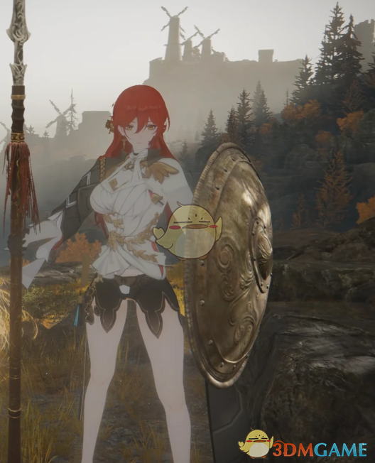 《艾尔登法环》崩铁姬子替换古龙骑士MOD