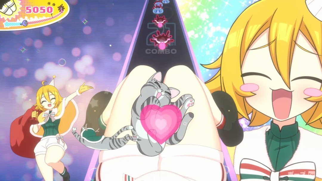 大腿音游《萌萌夹击》发布圣诞节DLC 在美少女的大腿中感受节日的气息