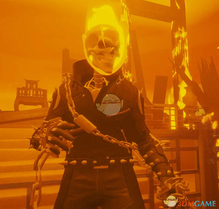 《师父》扮演漫威恶灵骑士MOD