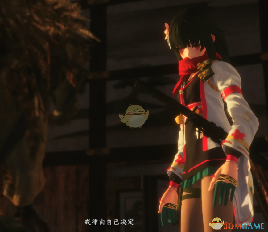 《只狼：影逝二度》少女前线樱花替换狼MOD