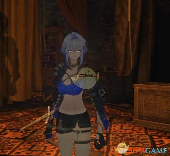 《艾尔登法环：黑夜君临》鸣潮嘉贝莉娜替换女爵MOD