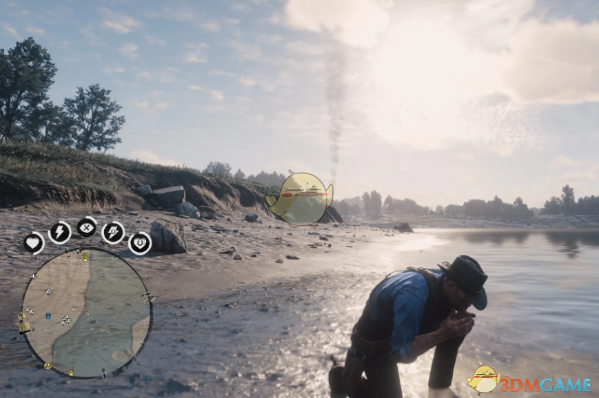 《荒野大镖客2》洗澡MOD