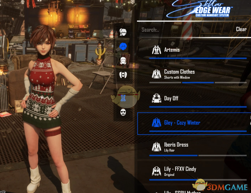 《剑星》百合的第一后裔温暖冬季毛衣装MOD