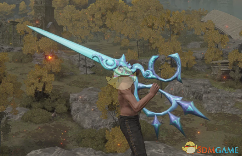 《艾尔登法环》英雄联盟格温的剪刀MOD