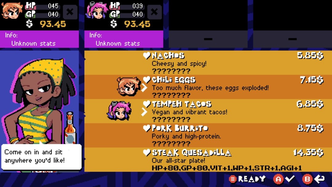 《Scott Pilgrim EX》游戏库