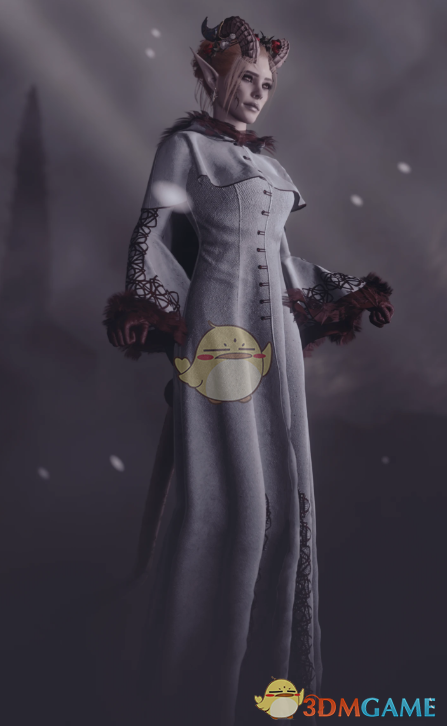 《博德之门3》雪降服饰MOD