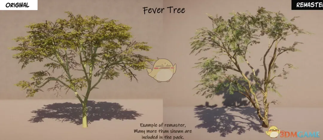 《动物园之星》植被重制包MOD