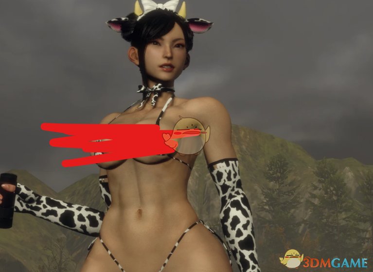 《生化危机4：重制版》奶牛比基尼春丽替换艾达MOD