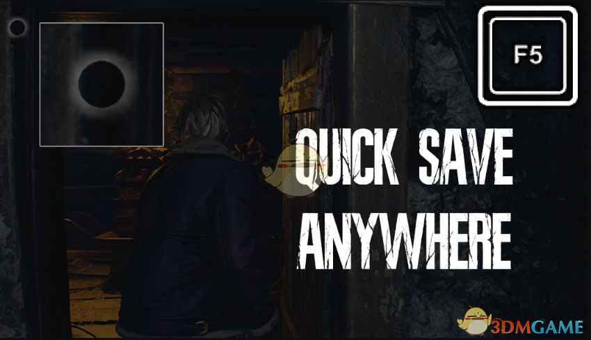 《生化危机4：重制版》随时快速保存MOD