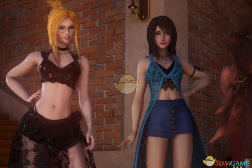 《最终幻想7：重生》最终幻想8奎斯缇丝替换蒂法MOD