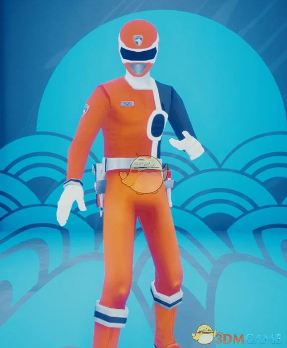 《师父》扮演超级战队橙战士MOD