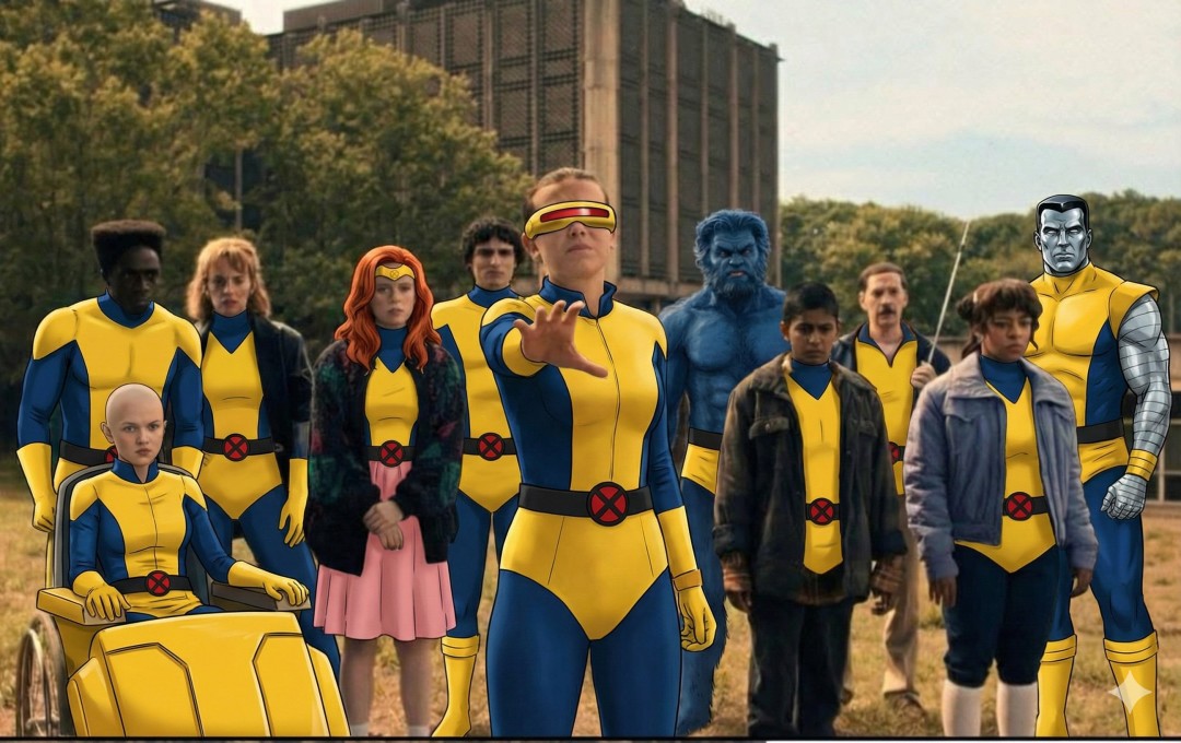 《怪奇物语》翻车名场面 被网友恶搞成“复联5：X战警”