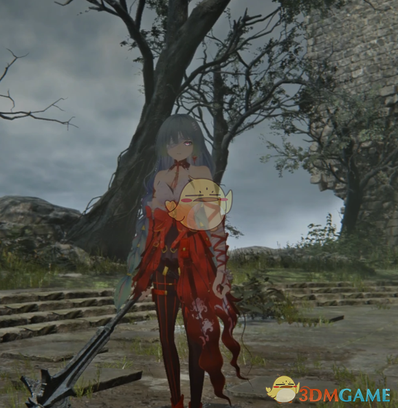 《艾尔登法环：黑夜君临》鸣潮弗洛洛替换送葬者MOD