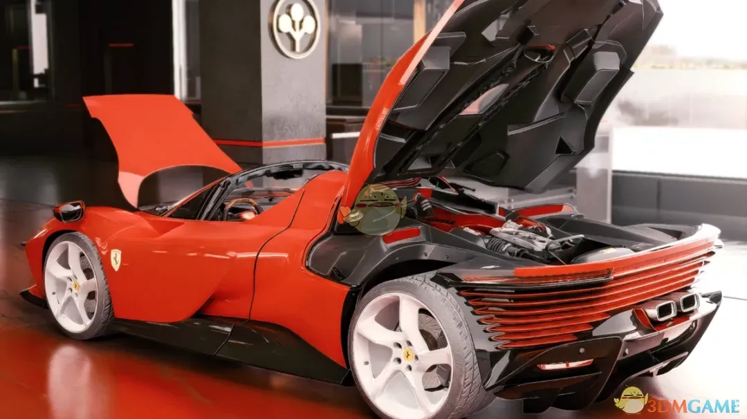 《赛博朋克2077》法拉利Daytona SP3 超级跑车MOD